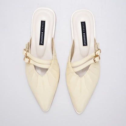Essential - Serena Mules Butter Yellow S/S 2026 KL Collection
