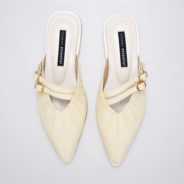 Essential - Serena Mules Butter Yellow S/S 2026 KL Collection