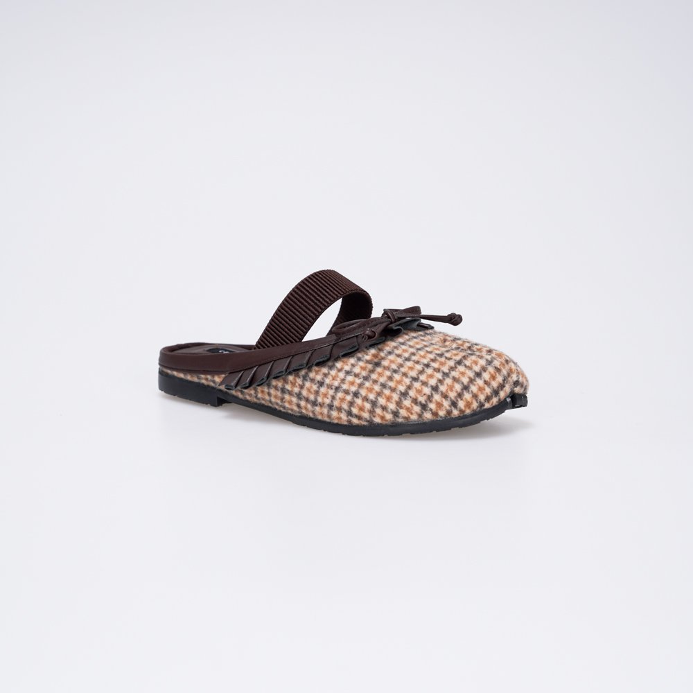 CEKHAS - Joyce Plaid Tartan Tabi Sandal Mules PLAID & POISE Collection