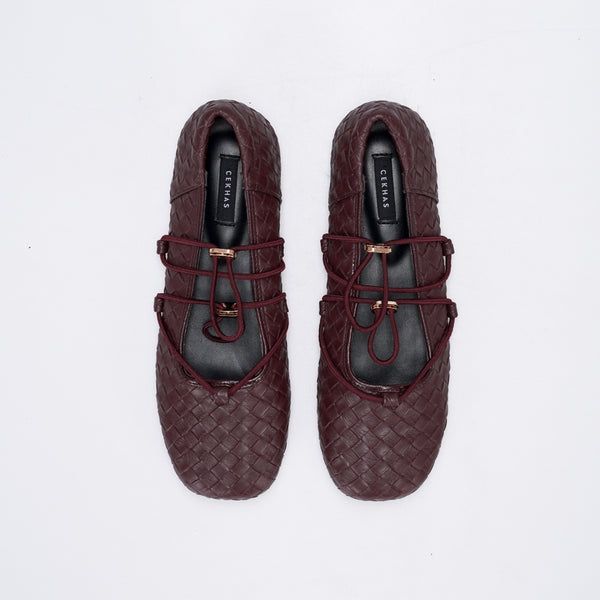 CEKHAS - Viola Wood Ballet Flat Shoes REVERIE Collection