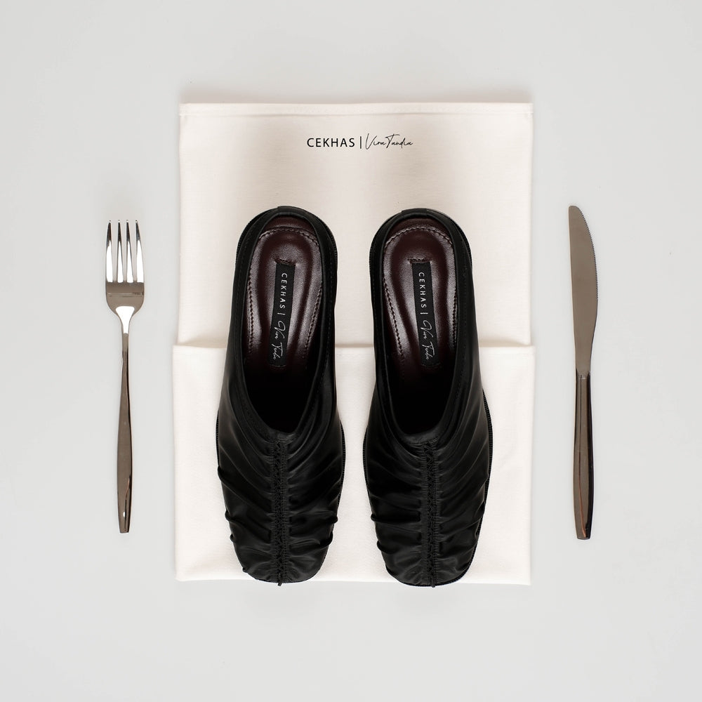 CEKHAS X VIRA TANDIA - Vozeela Black Heels