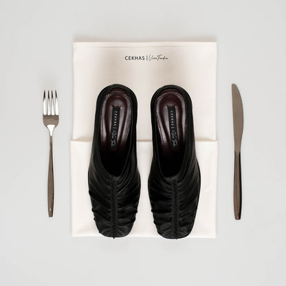 CEKHAS X VIRA TANDIA - Vozeela Black Heels