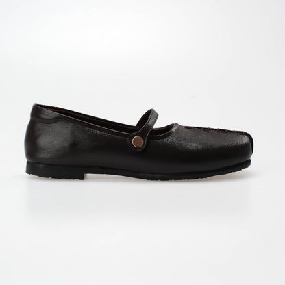 CEKHAS - Kaeya Genuine Leather Flat Shoes Genuine Leather THE CONTRAST