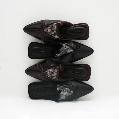 CEKHAS - Caleste Mules Genuine Leather THE CONTRAST