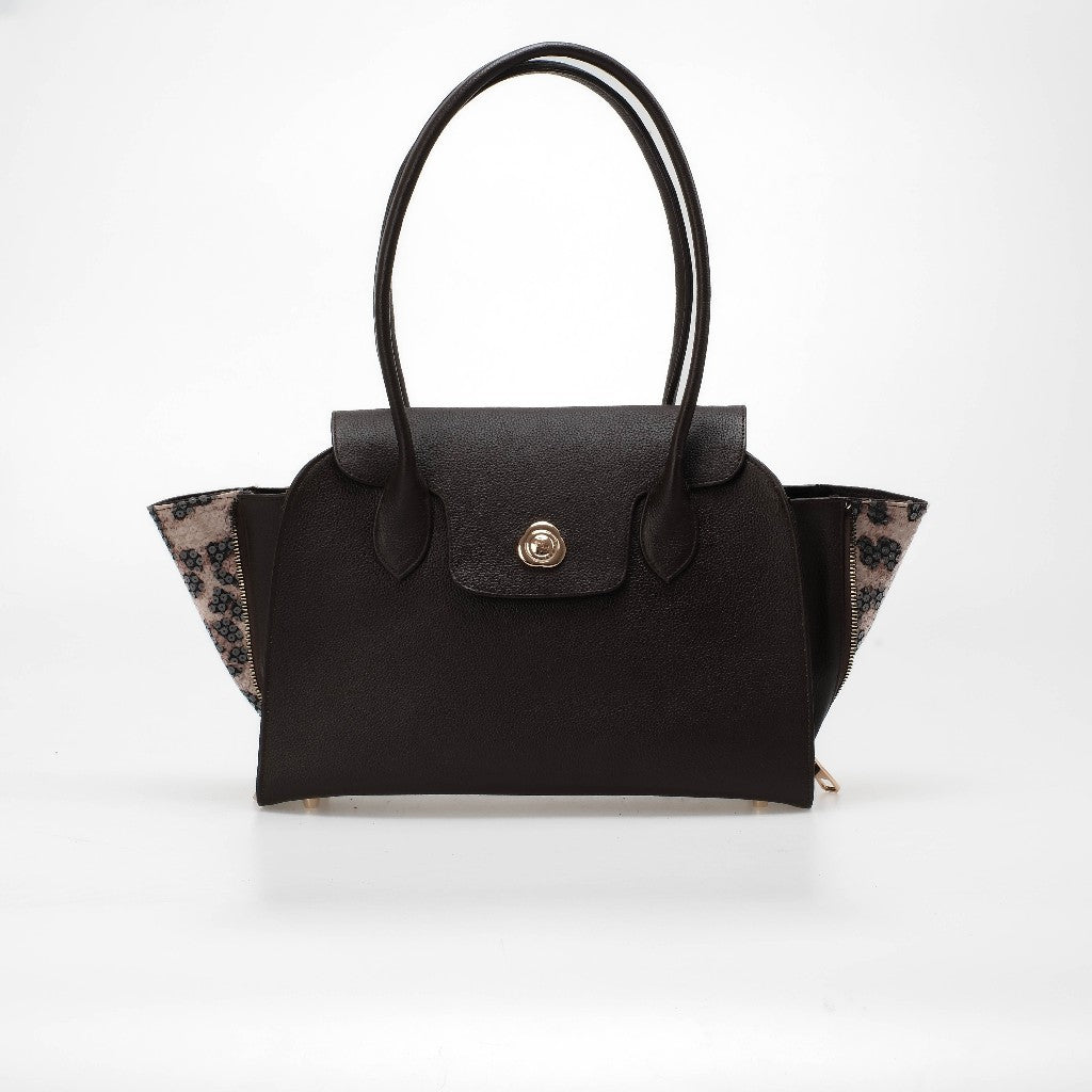 CEKHAS - Roche Medium Genuine Leather Bag THE CONTRAST