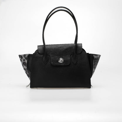CEKHAS - Roche Medium Genuine Leather Bag THE CONTRAST