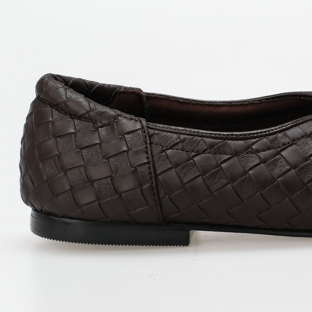 CEKHAS - Odelia Brown Flat Shoes Wanita REVERIE Collection