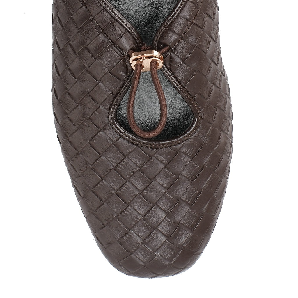 CEKHAS - Odelia Brown Flat Shoes Wanita REVERIE Collection