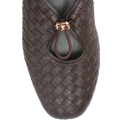 CEKHAS - Odelia Brown Flat Shoes Wanita REVERIE Collection