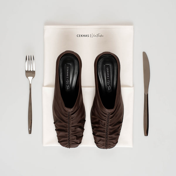 CEKHAS X VIRA TANDIA - Vozeela Brown Heels