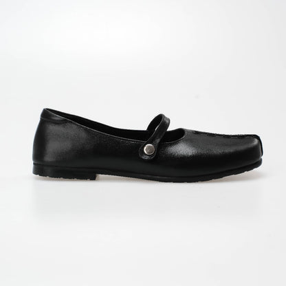 CEKHAS - Kaeya Genuine Leather Flat Shoes Genuine Leather THE CONTRAST