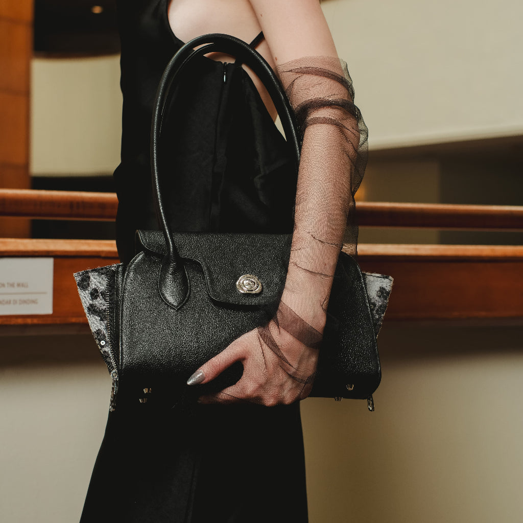 CEKHAS - Roche Medium Genuine Leather Bag THE CONTRAST