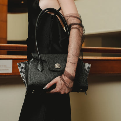 CEKHAS - Roche Medium Genuine Leather Bag THE CONTRAST