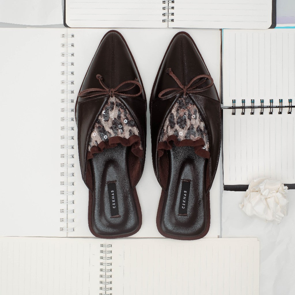 CEKHAS - Caleste Mules Genuine Leather THE CONTRAST