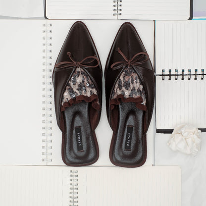 CEKHAS - Caleste Mules Genuine Leather THE CONTRAST