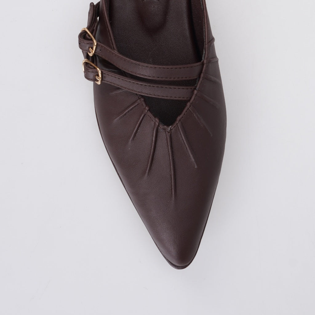 Essential - Serena Brown Mules S/S 2026 KL Collection