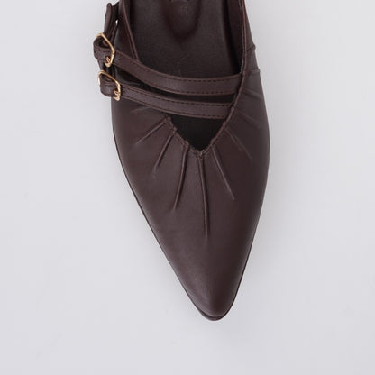 Essential - Serena Brown Mules S/S 2026 KL Collection