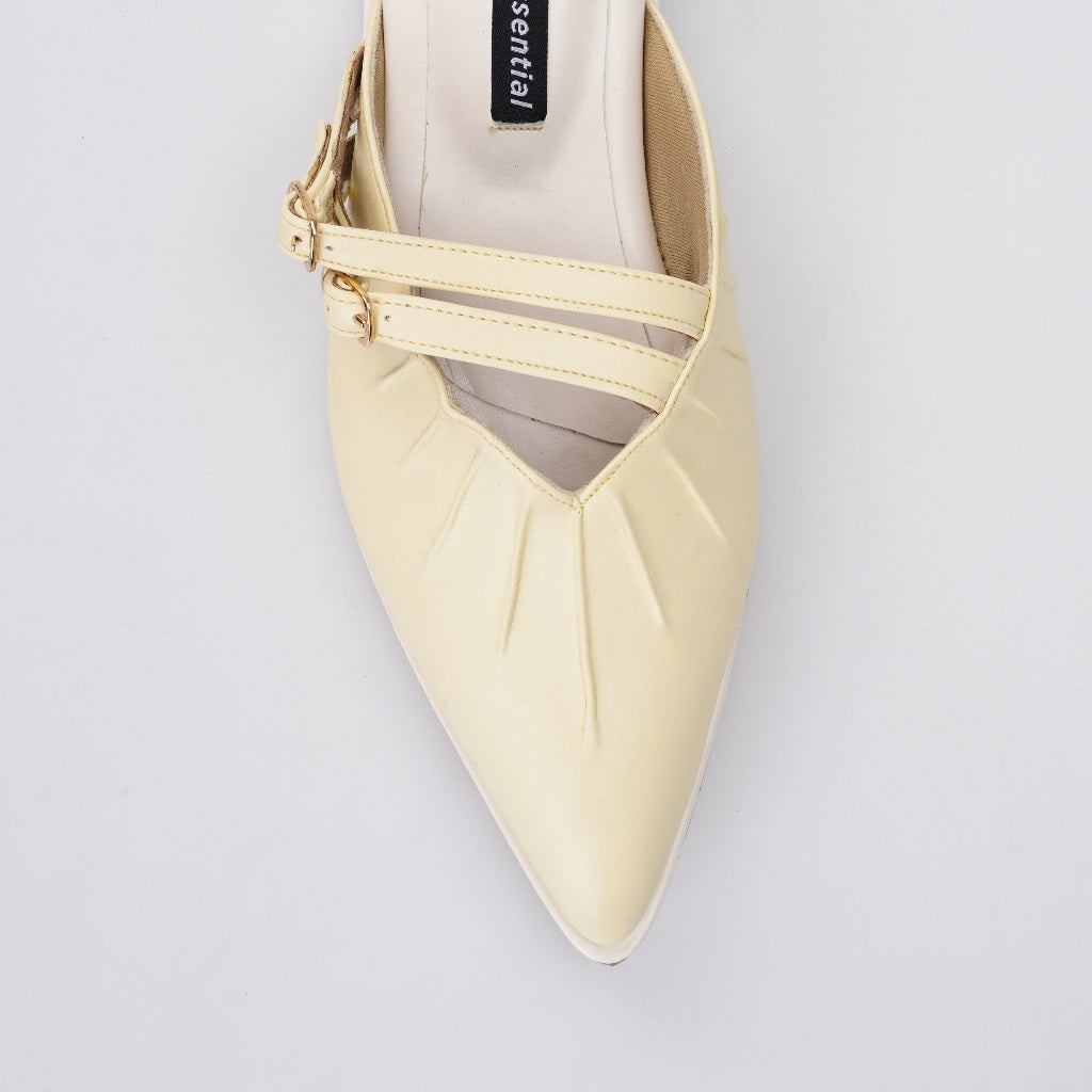 Essential - Serena Mules Butter Yellow S/S 2026 KL Collection