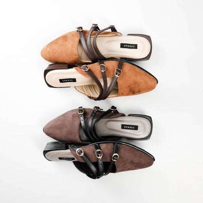 CEKHAS - New Color Leora Mules Wanita