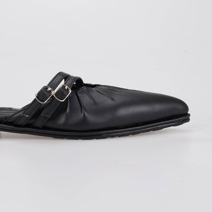 Essential - Serena Black Mules S/S 2026 KL Collection