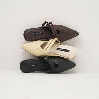 Essential - Serena Brown Mules S/S 2026 KL Collection