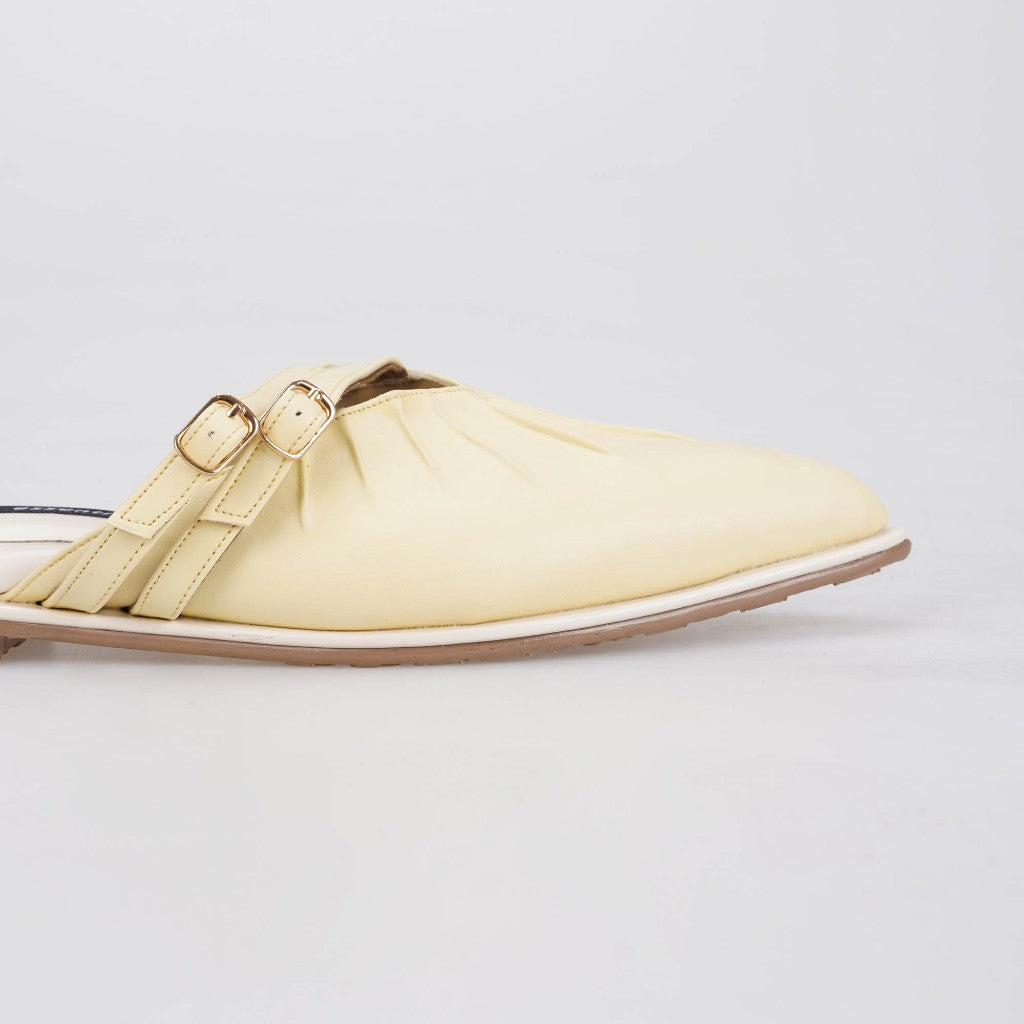 Essential - Serena Mules Butter Yellow S/S 2026 KL Collection